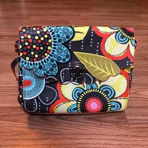 Small Vera Bradley "Flower Shower" Crossbody